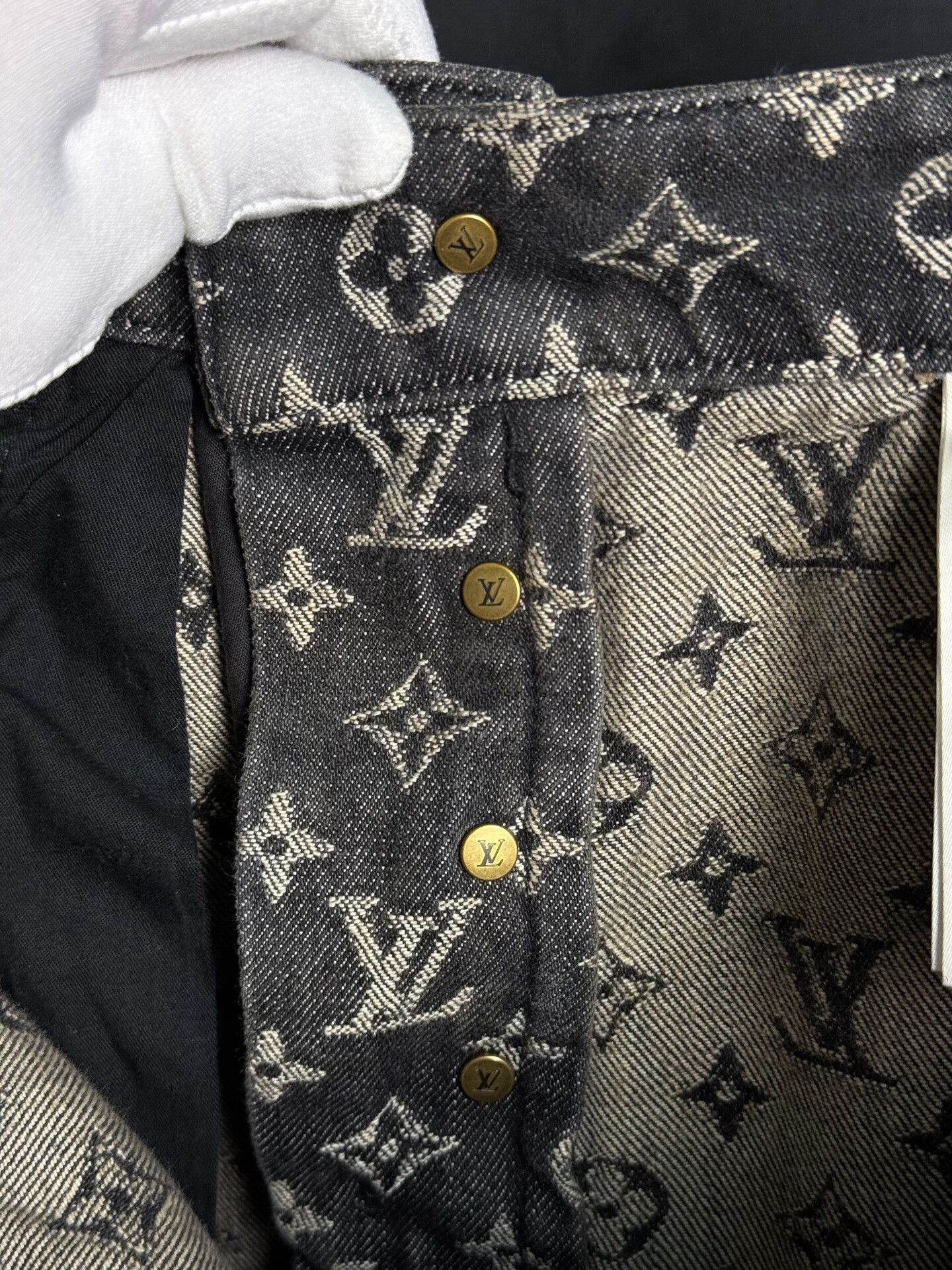 Louis Vuitton Louis Vuitton Embroidered Denim Jeans Size US 32 / EU 48 - 8 Thumbnail