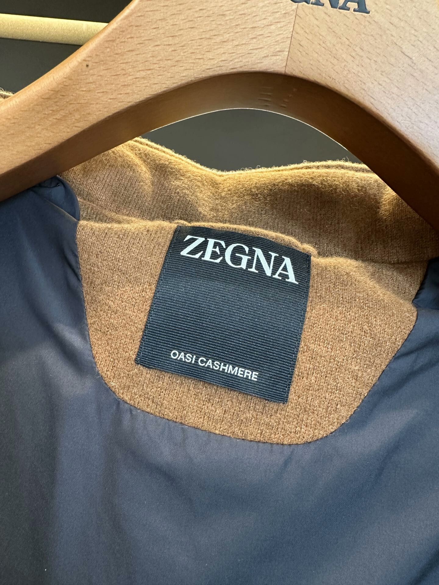 Ermenegildo Zegna Zegna Brown Cashmere Puffer Jacket for Men Size US M / EU 48-50 / 2 - 7 Thumbnail