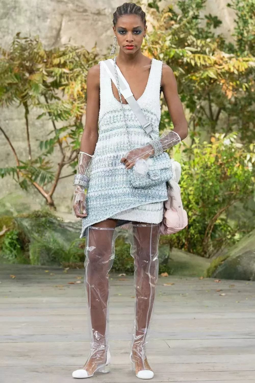 Chanel Chanel Asymmetrical Sleeveless Dress Size S / US 4 / IT 40 - 7 Thumbnail