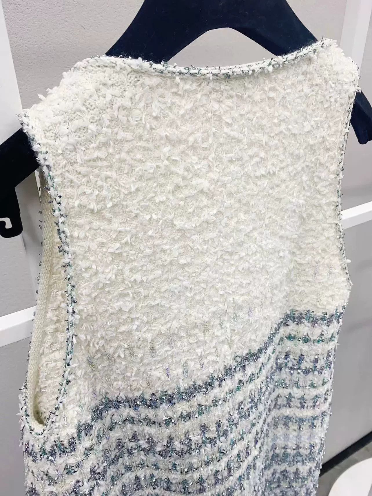 Chanel Chanel Asymmetrical Sleeveless Dress Size S / US 4 / IT 40 - 4 Thumbnail