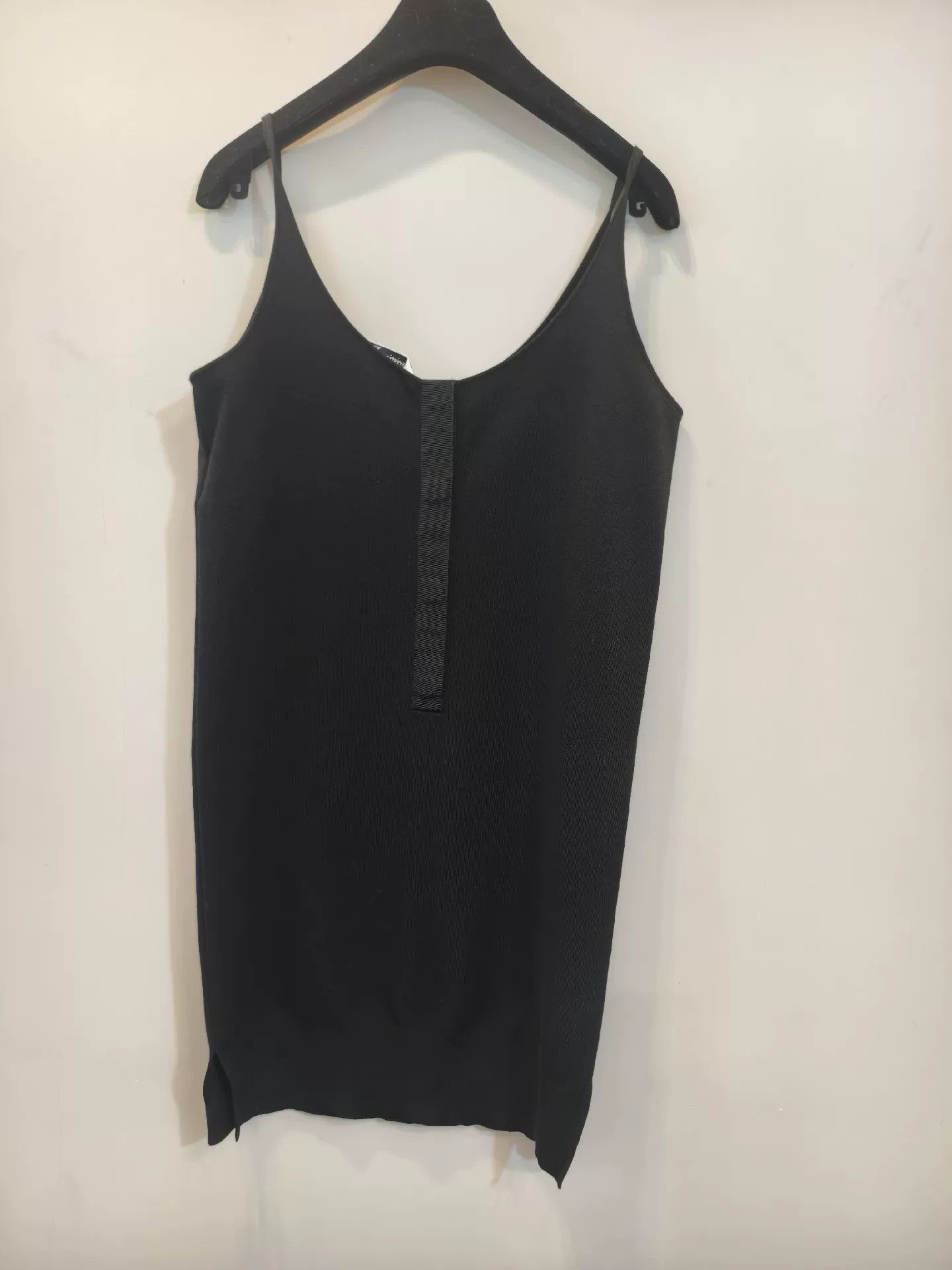 Dior Dior Black Slip Dress with Thin Straps Size M / US 6-8 / IT 42-44 - 6 Thumbnail