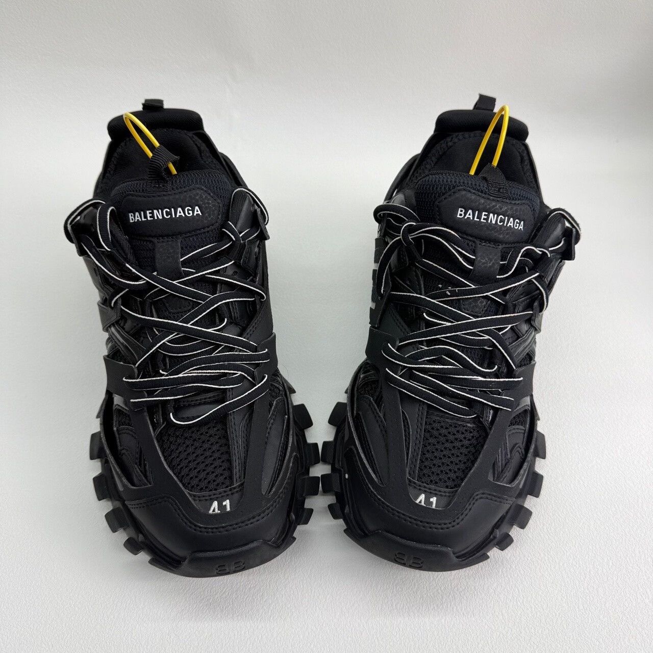 Balenciaga Balenciaga Black Track 1.0 Sneakers Size US 8 / EU 41 - 9 Thumbnail
