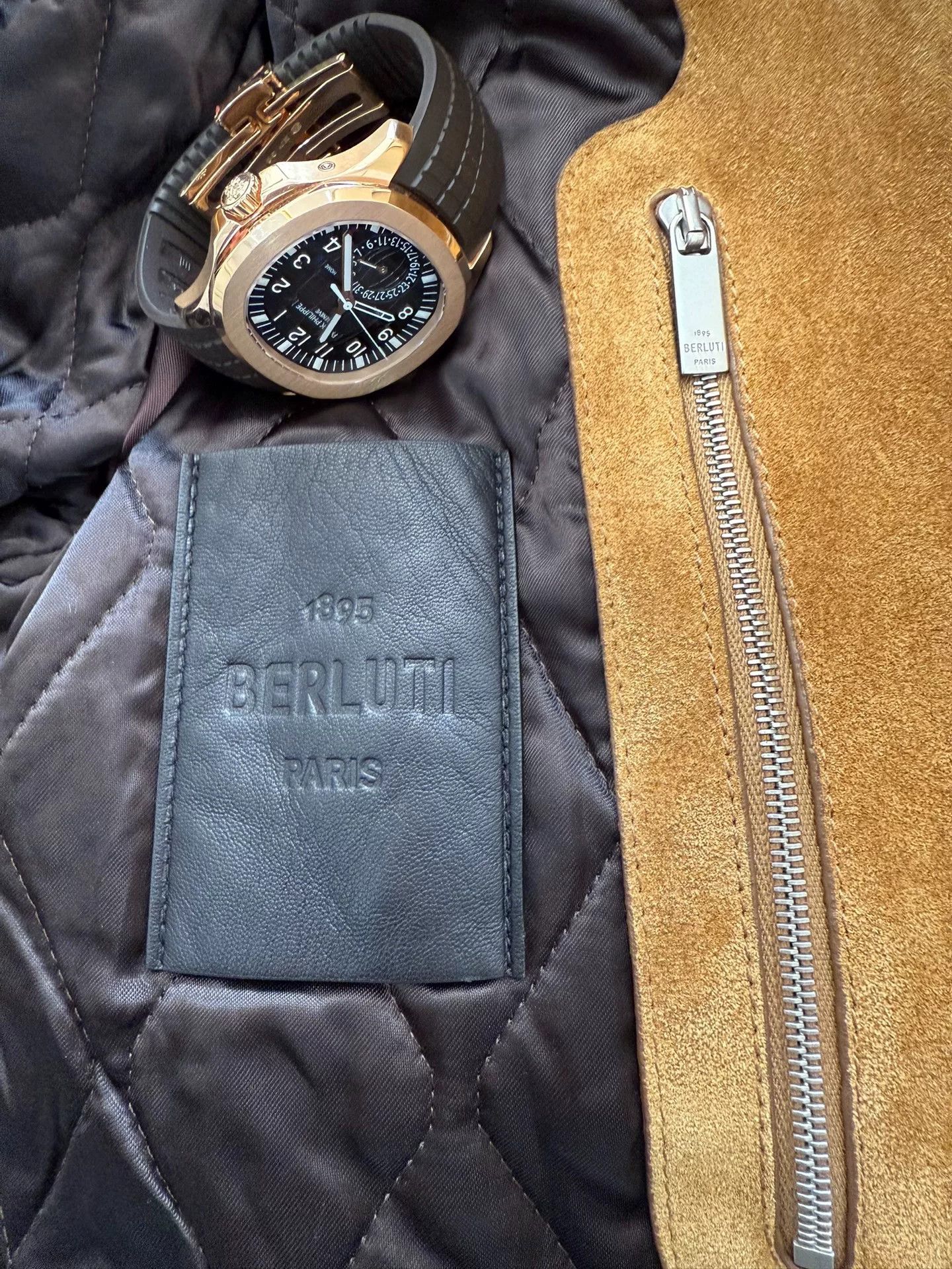 Berluti Berluti Classic Suede Baseball Jacket Size US M / EU 48-50 / 2 - 7 Thumbnail