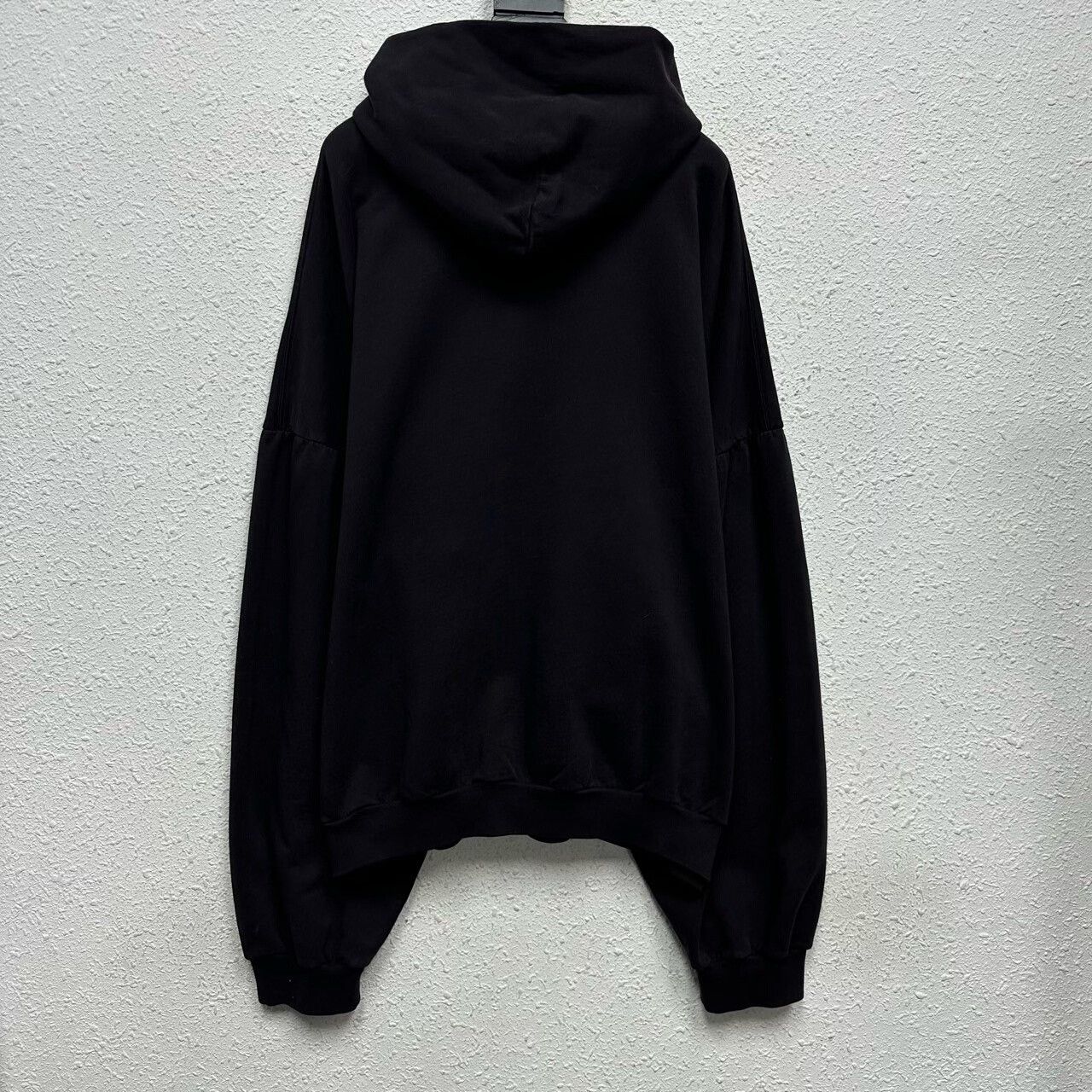 Balenciaga Balenciaga Black Brown Logo Embroidered Hoodie Size US S / EU 44-46 / 1 - 2 Thumbnail