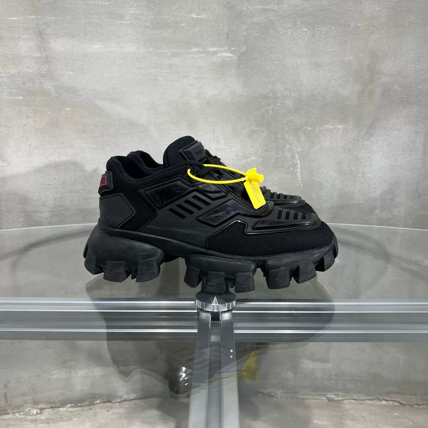 Prada Prada Cloudbust Thunder Black Sneakers for Casual Wear Size US 5 / EU 37 - 2 Thumbnail