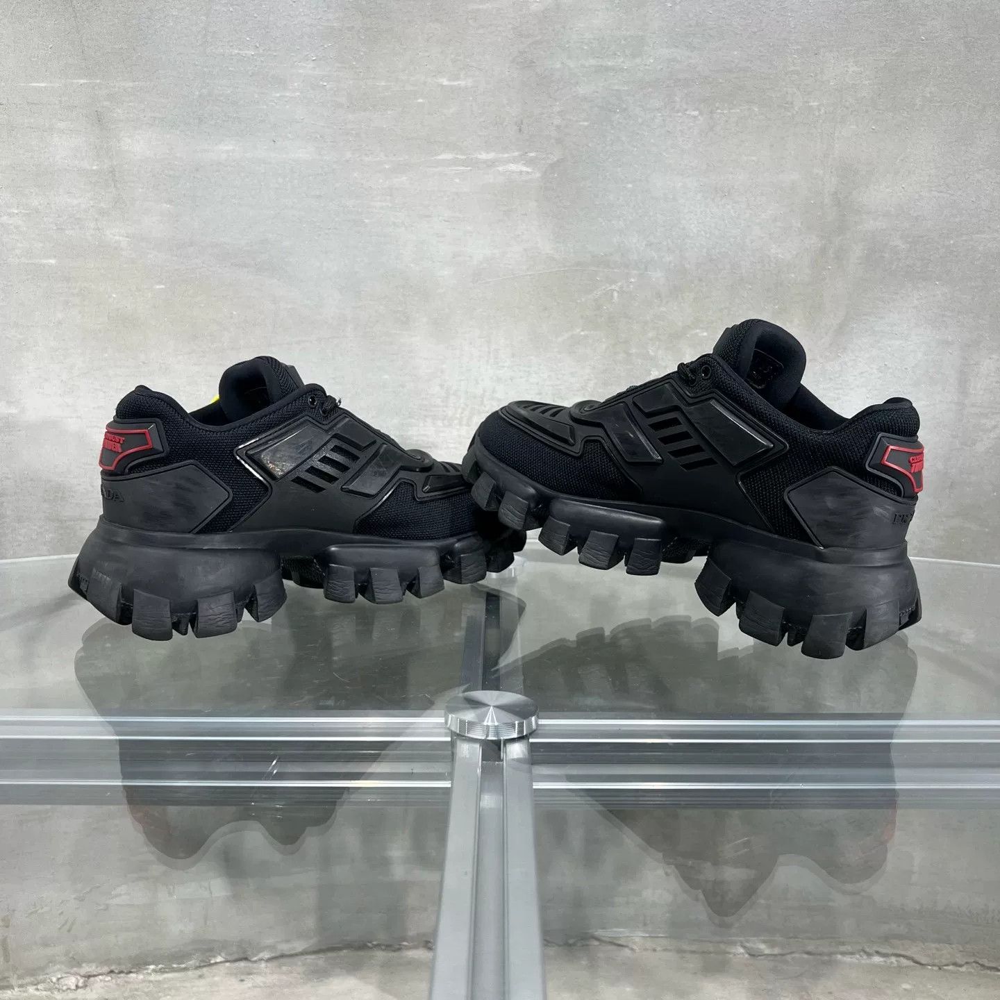Prada Prada Cloudbust Thunder Black Sneakers for Casual Wear Size US 5 / EU 37 - 4 Thumbnail