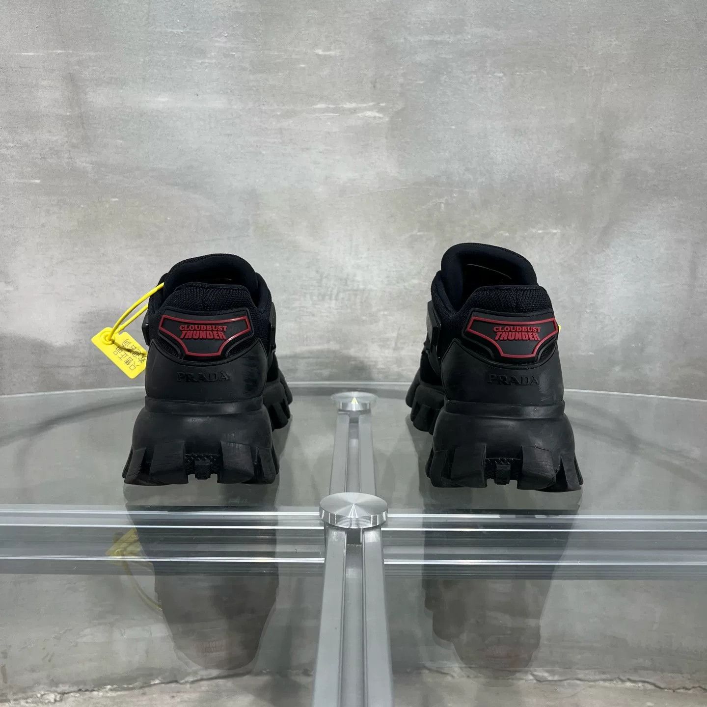 Prada Prada Cloudbust Thunder Black Sneakers for Casual Wear Size US 5 / EU 37 - 5 Thumbnail