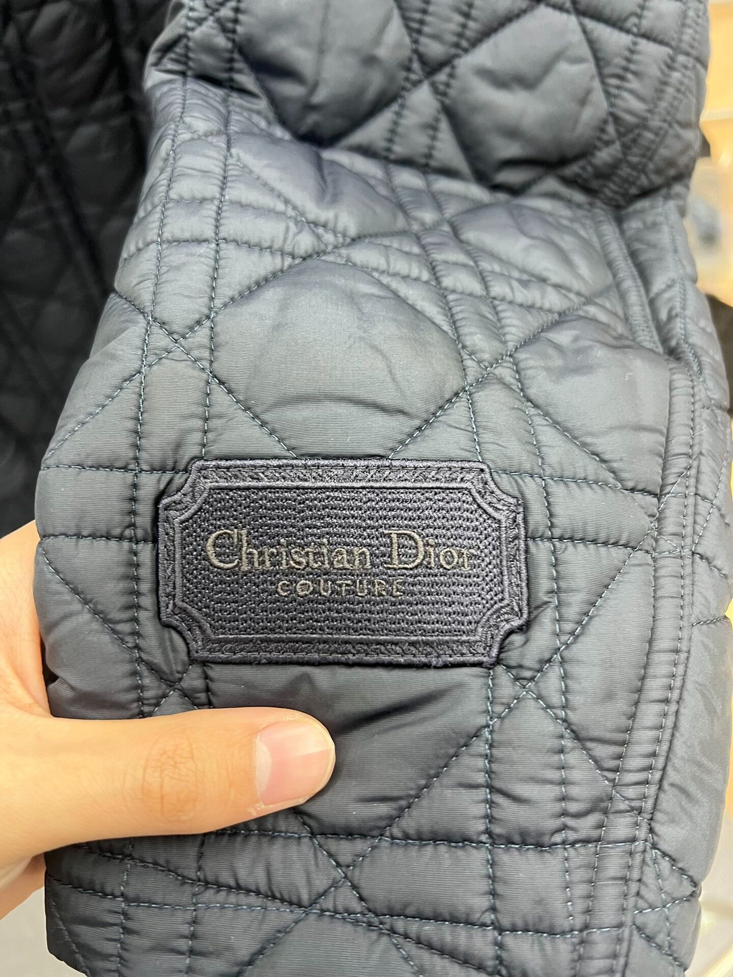 Dior New Dior Quilted Coat with Embroidery Size US S / EU 44-46 / 1 - 7 Thumbnail