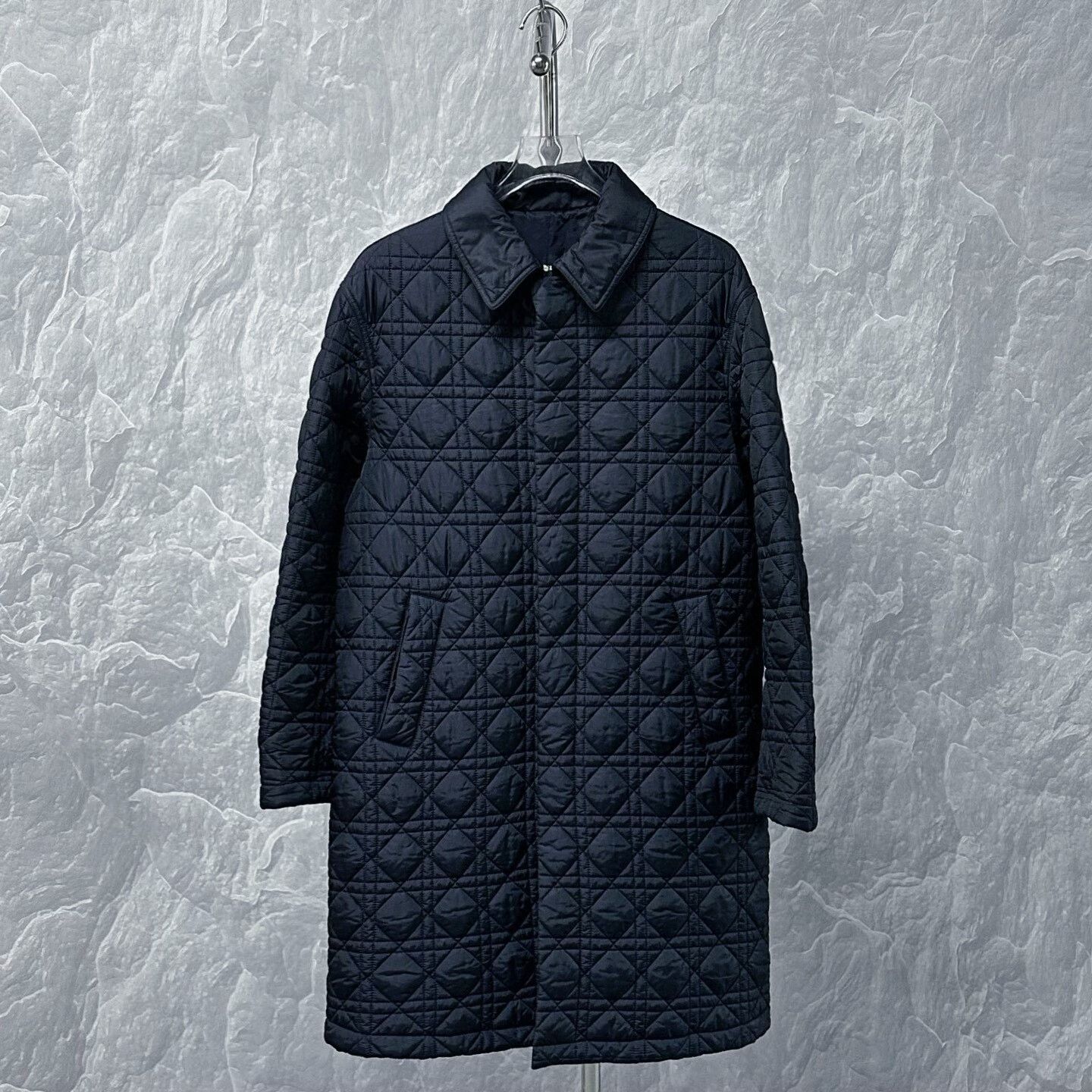 Dior New Dior Quilted Coat with Embroidery Size US S / EU 44-46 / 1 - 2 Thumbnail