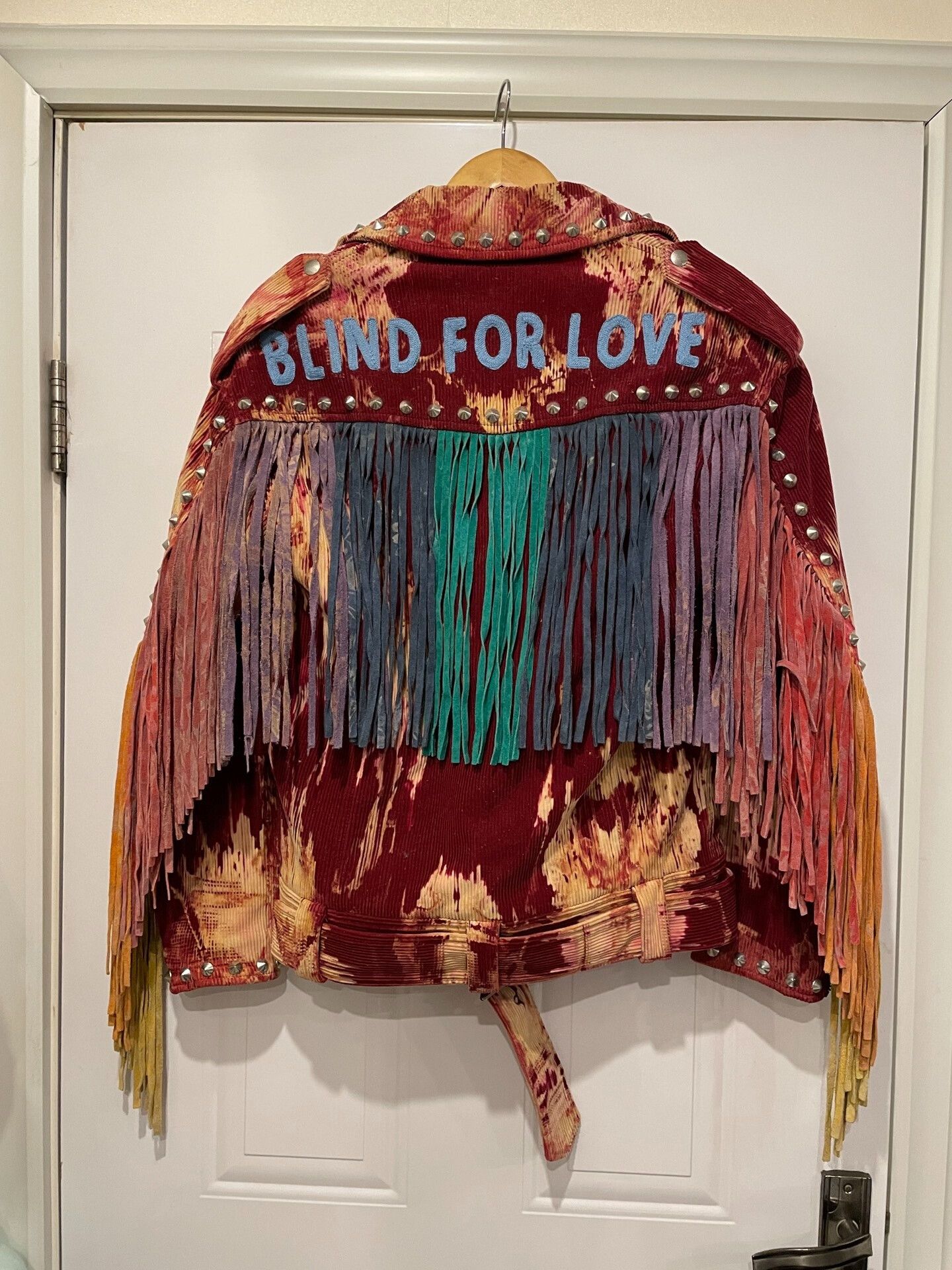 Gucci Gucci Blind for Love Studded Fringed Jacket Size US S / EU 44-46 / 1 - 2 Thumbnail