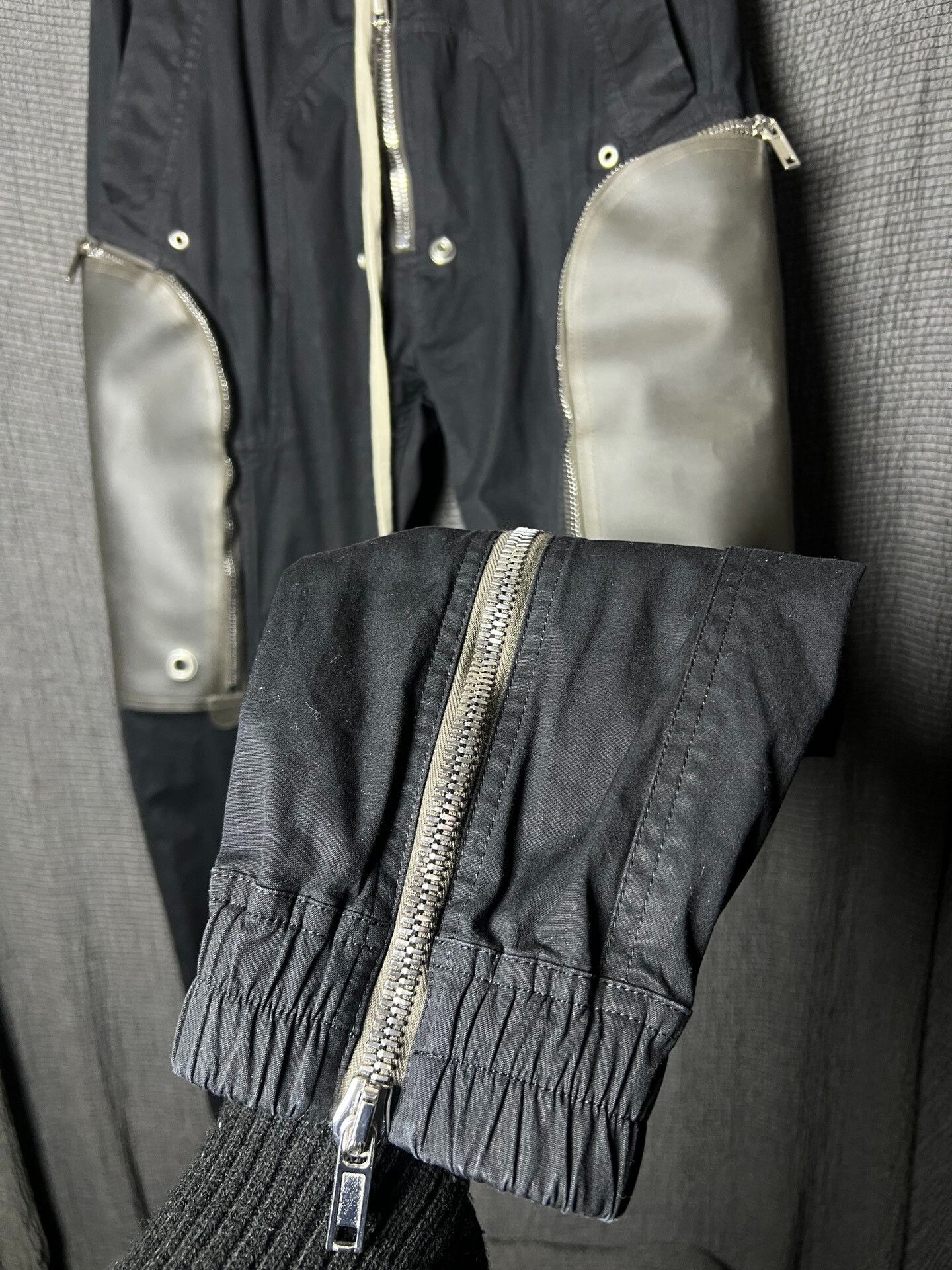 Rick Owens Rick Owens Black Five Zipper Pants Size US 32 / EU 48 - 3 Thumbnail