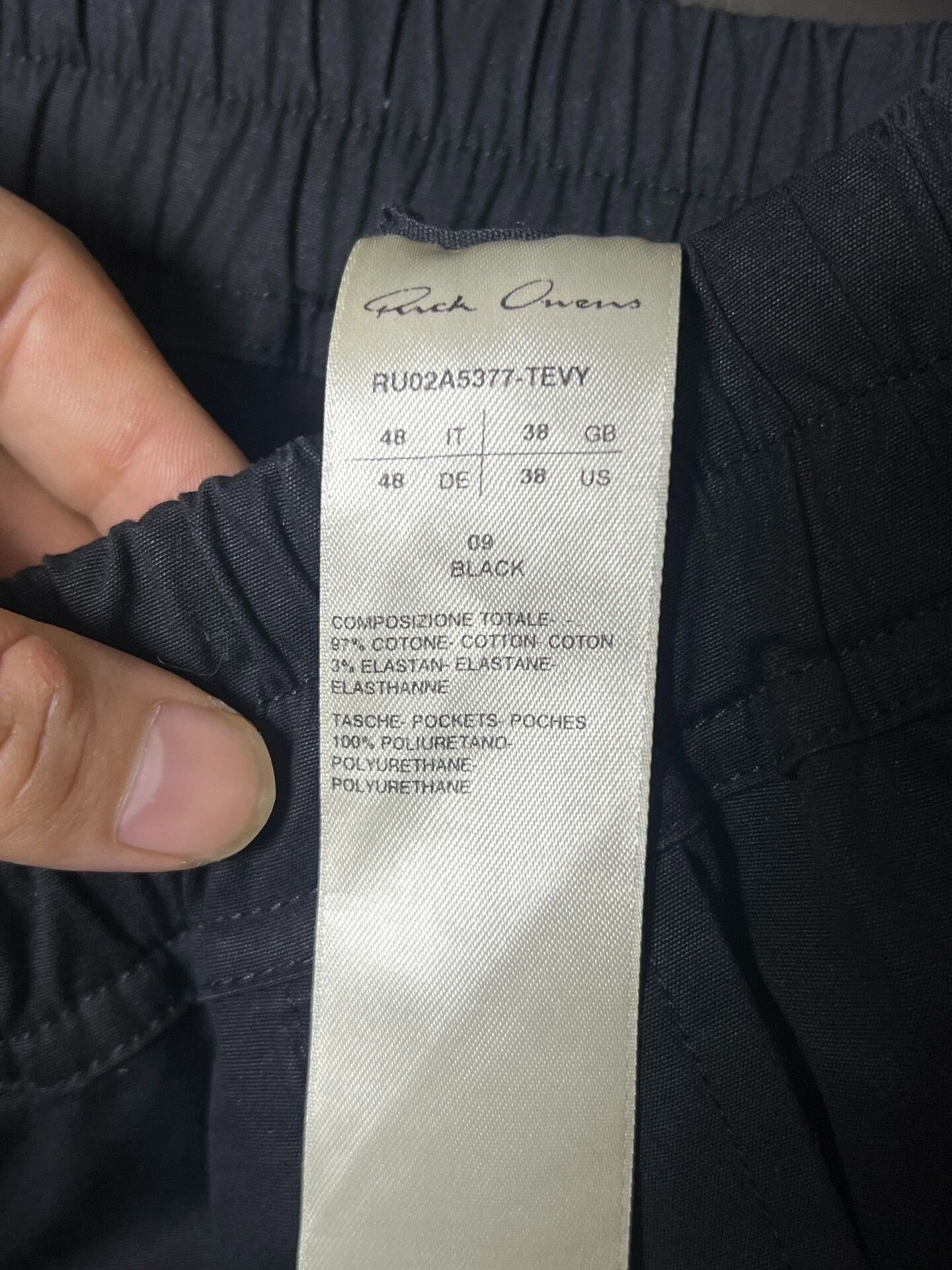 Rick Owens Rick Owens Black Five Zipper Pants Size US 32 / EU 48 - 6 Thumbnail
