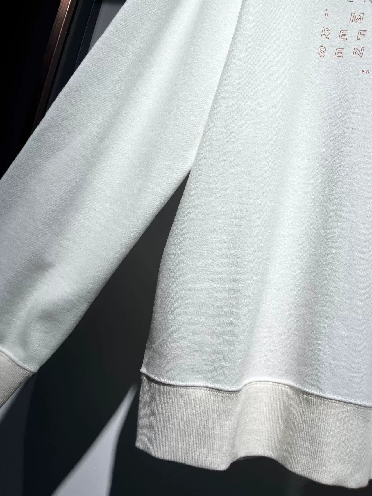 Brunello Cucinelli Brunello Cucinelli White Hooded Sweatshirt Size US S / EU 44-46 / 1 - 6 Thumbnail
