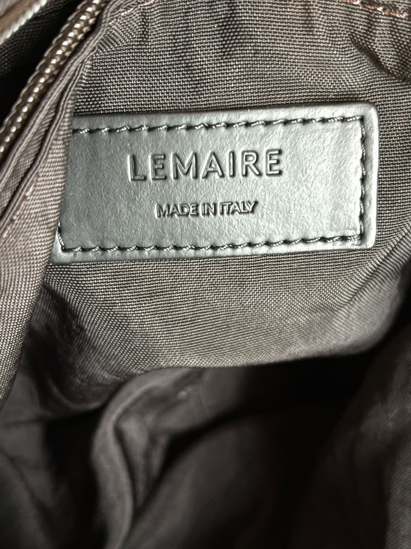 Lemaire Lemaire Small Black Bag for All Size ONE SIZE - 5 Thumbnail
