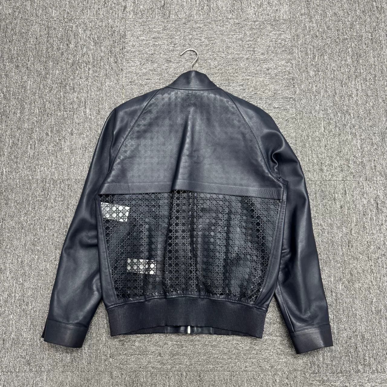 Dior Dior Hollow Leather Jacket Size 48 Size US M / EU 48-50 / 2 - 5 Thumbnail