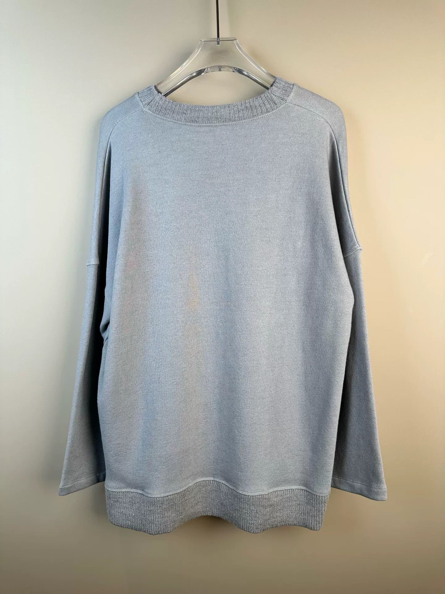 Loewe LOEWE Embroidered Gray Sweatshirt for Women Size M / US 6-8 / IT 42-44 - 2 Thumbnail