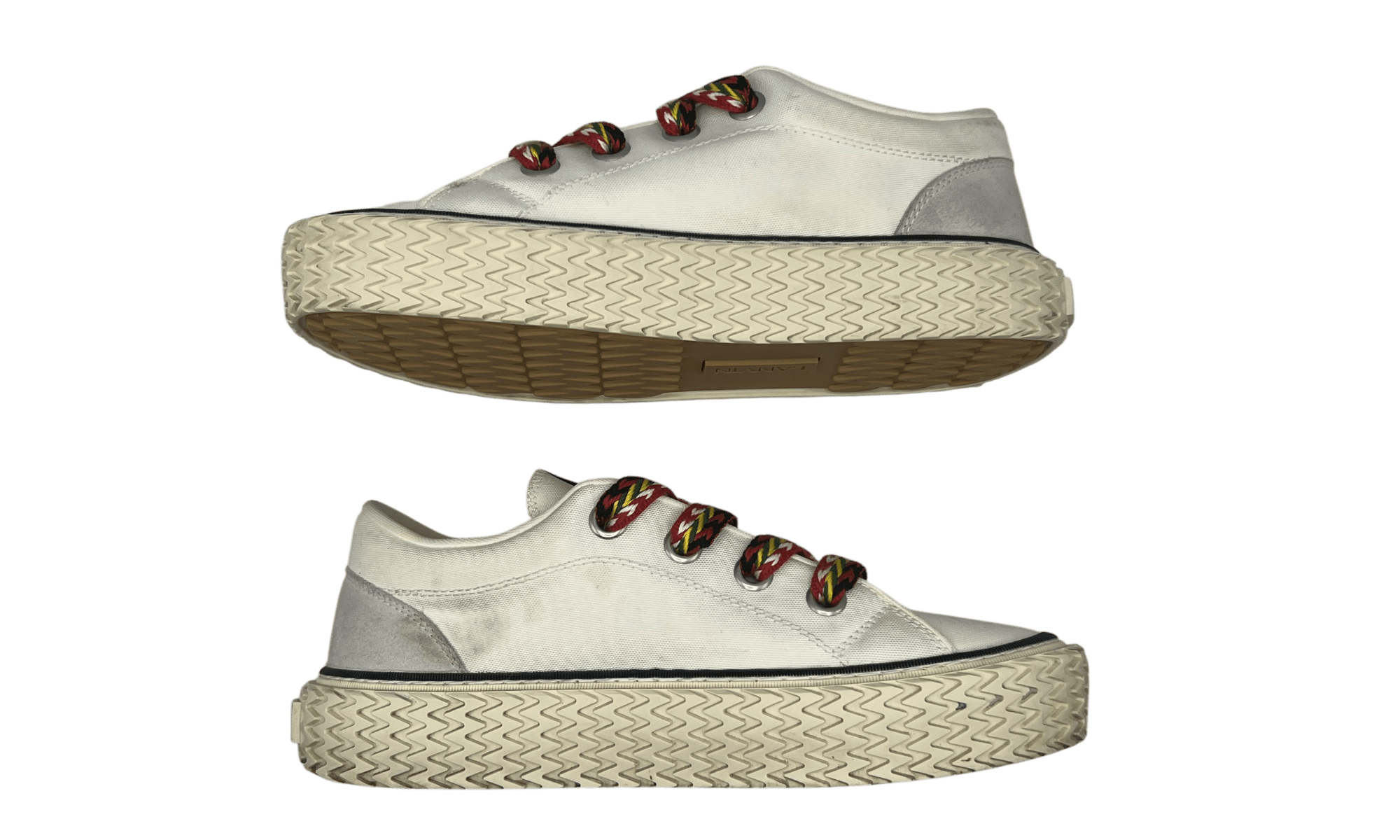 Lanvin Curbies Low "White" (PreOwned) Size US 10 / EU 43 - 3 Thumbnail