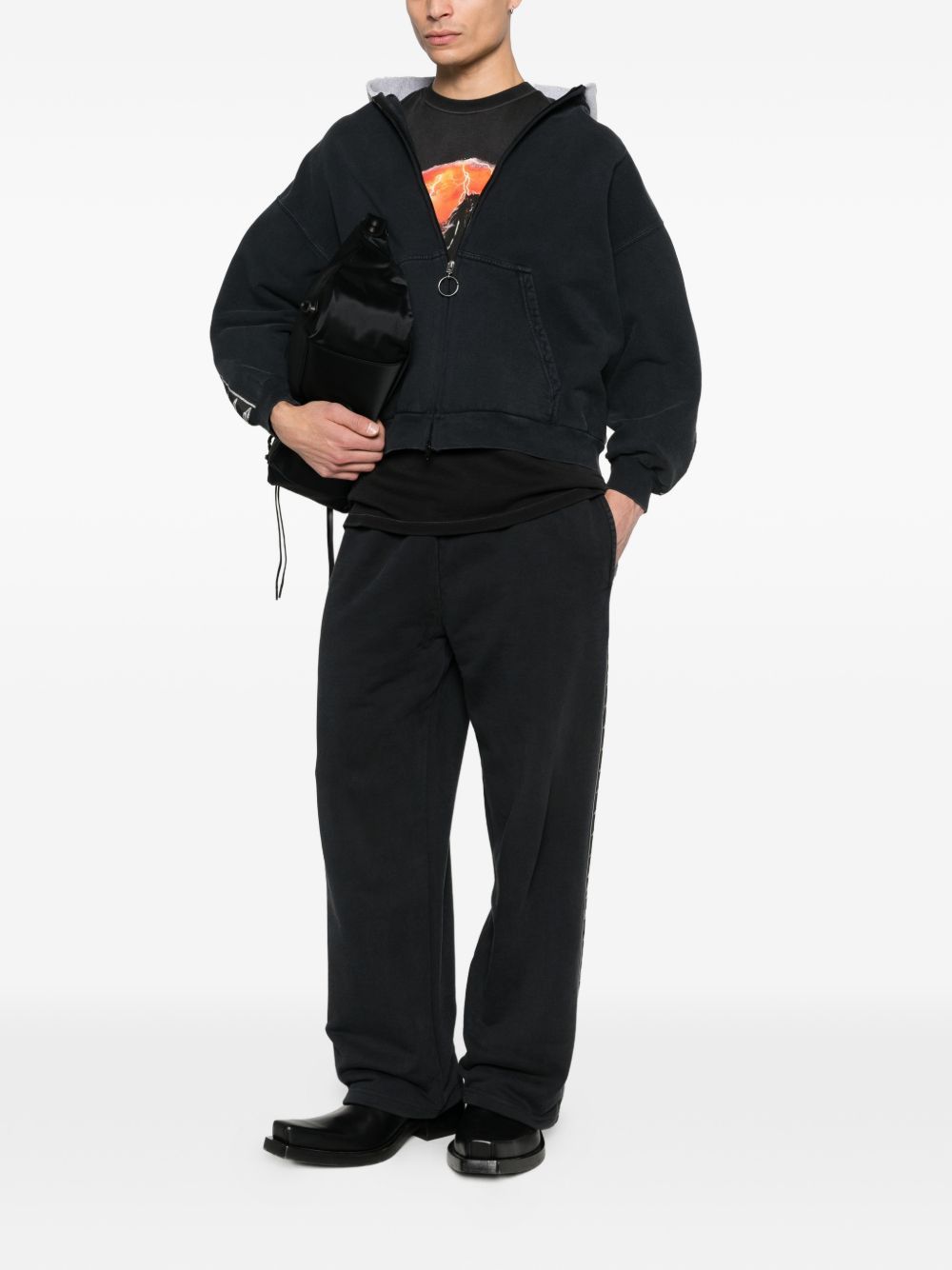 Balenciaga COTTON HOODIE Size US L / EU 52-54 / 3 - 3 Thumbnail