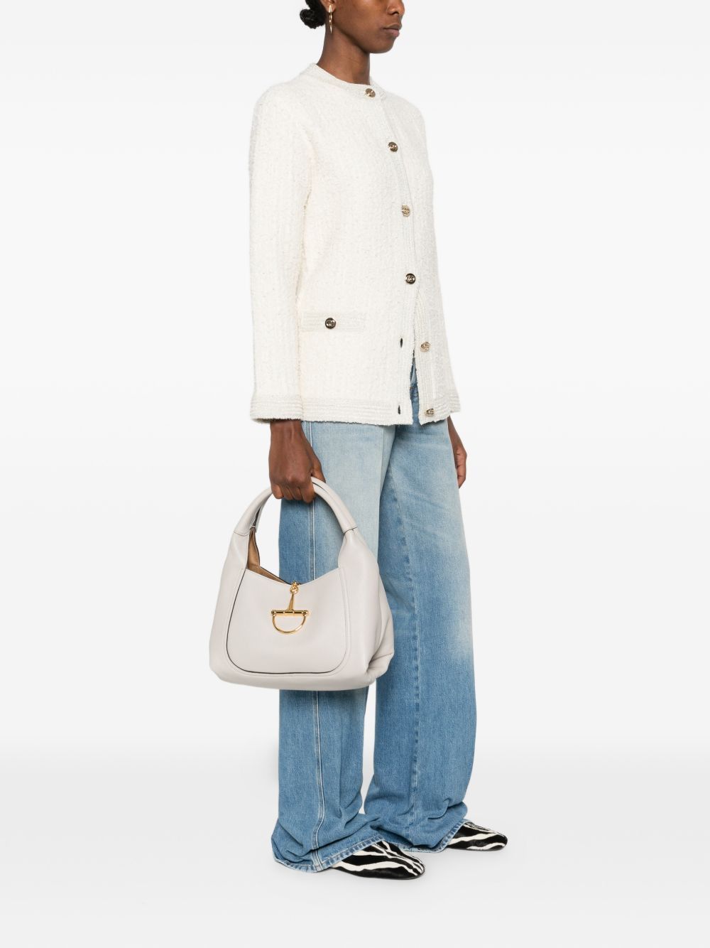 Gucci SOFTBIT LEATHER SHOULDER BAG Size ONE SIZE - 2 Thumbnail