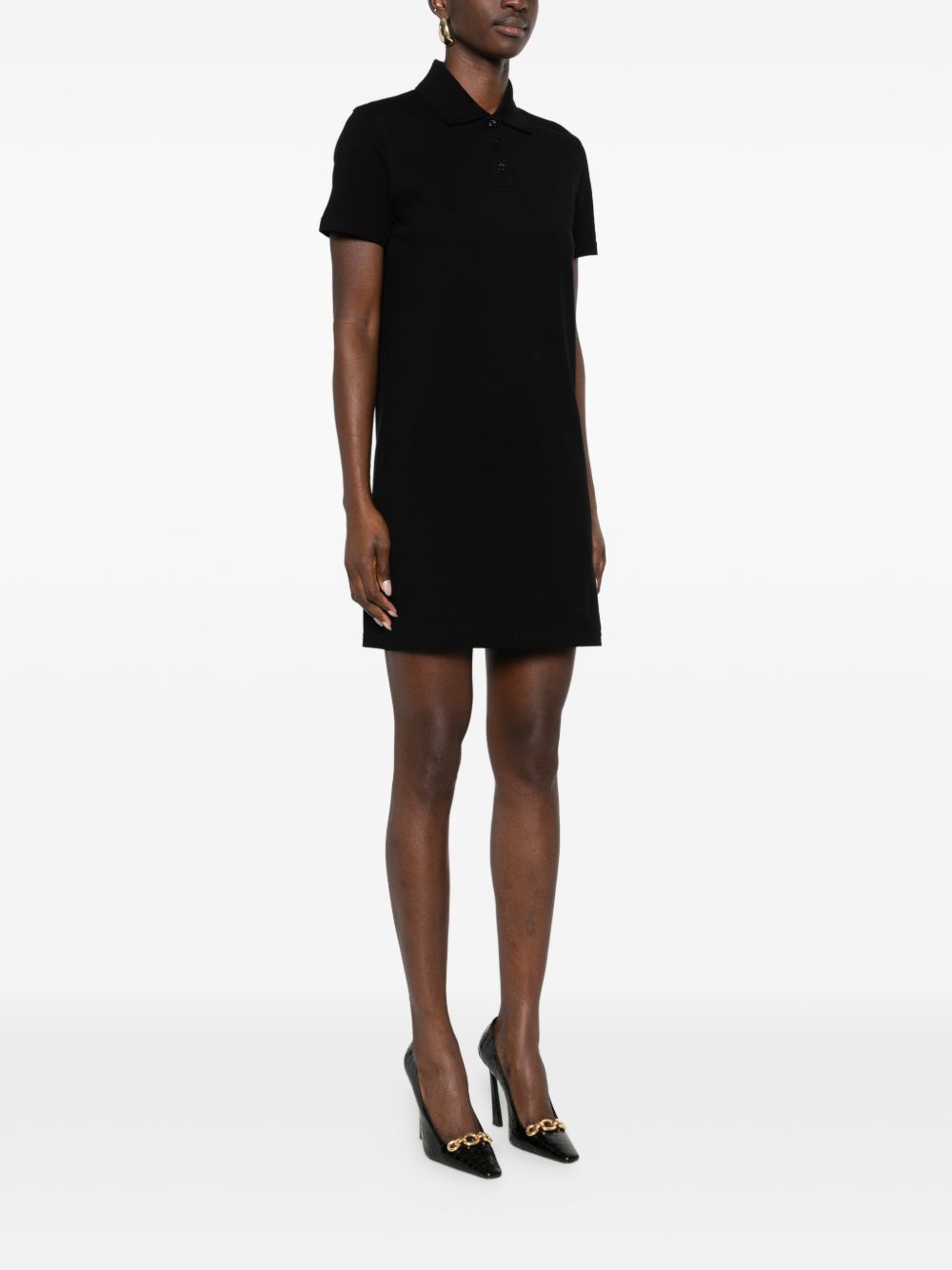 Saint Laurent Paris COTTON POLO DRESS Size M / US 6-8 / IT 42-44 - 2 Thumbnail