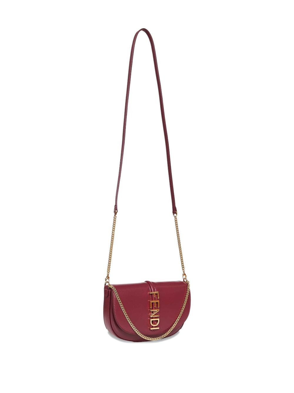 Fendi FENDIGRAPHY LEATHER MINI BAG Size ONE SIZE - 3 Thumbnail