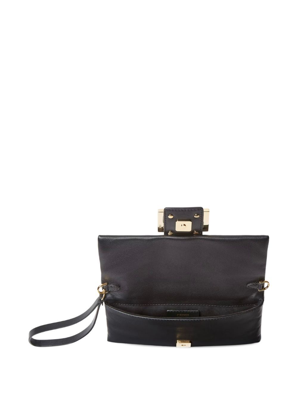 Fendi MAMMA BAGUETTE LEATHER POUCH Size ONE SIZE - 2 Thumbnail
