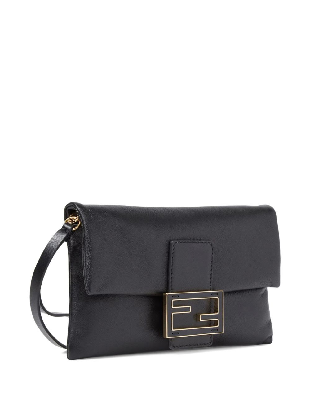 Fendi MAMMA BAGUETTE LEATHER POUCH Size ONE SIZE - 4 Thumbnail