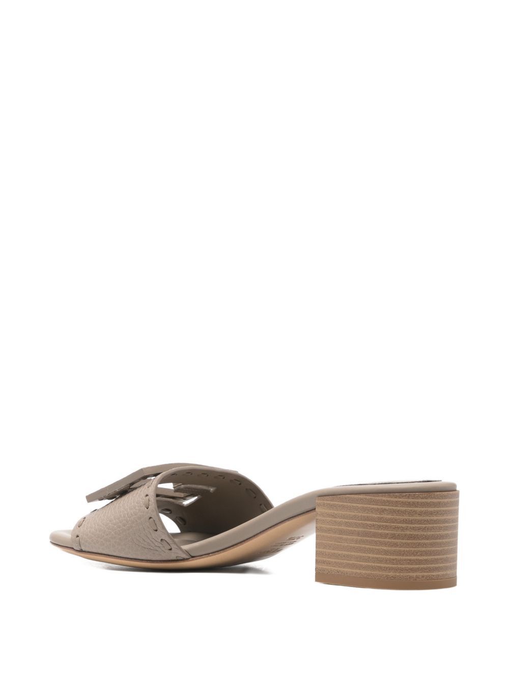Fendi BAGUETTE LEATHER MULES Size US 8 / IT 38 - 2 Thumbnail