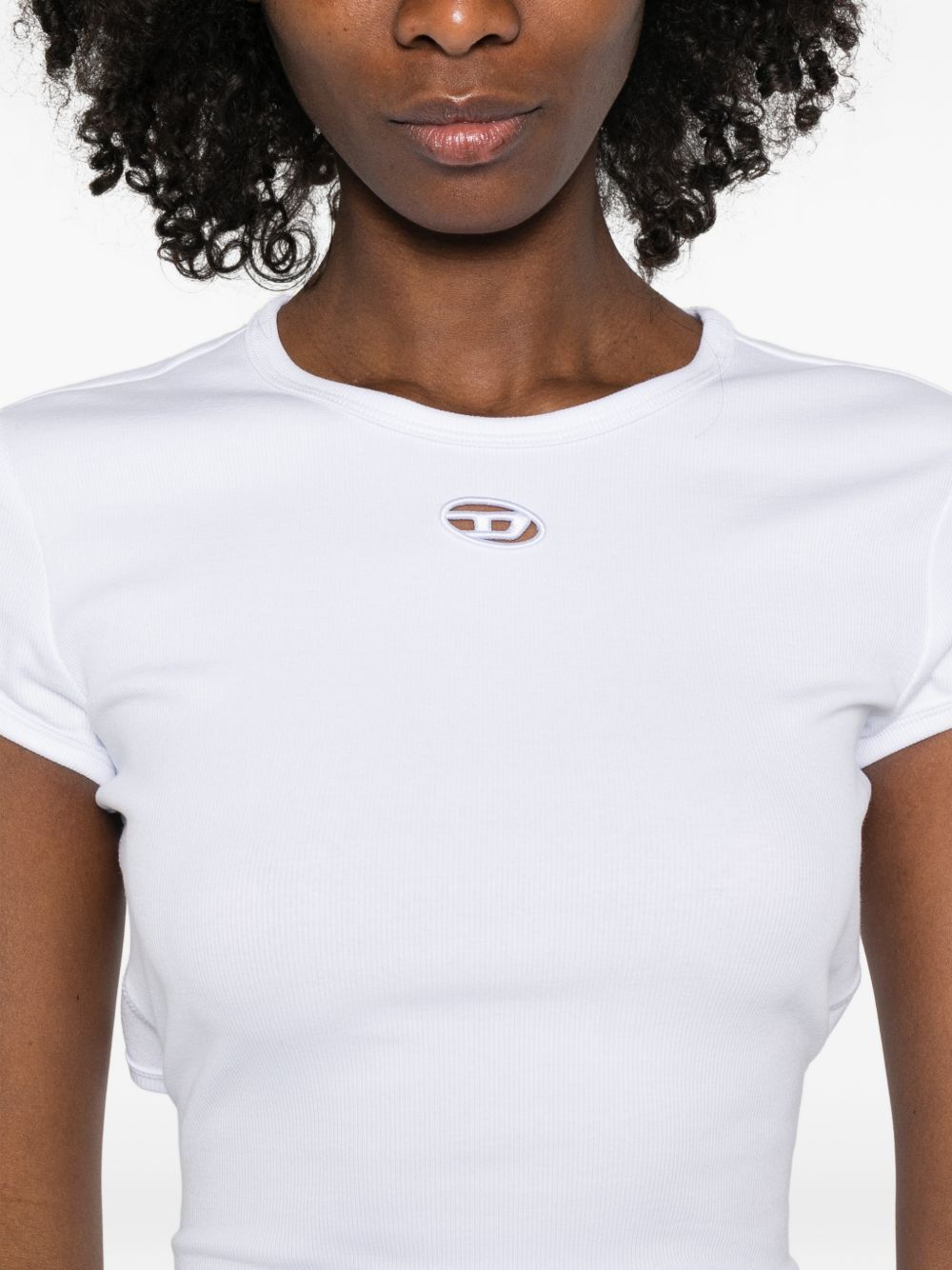 Diesel COTTON T-SHIRT Size XS / US 0-2 / IT 36-38 - 5 Thumbnail