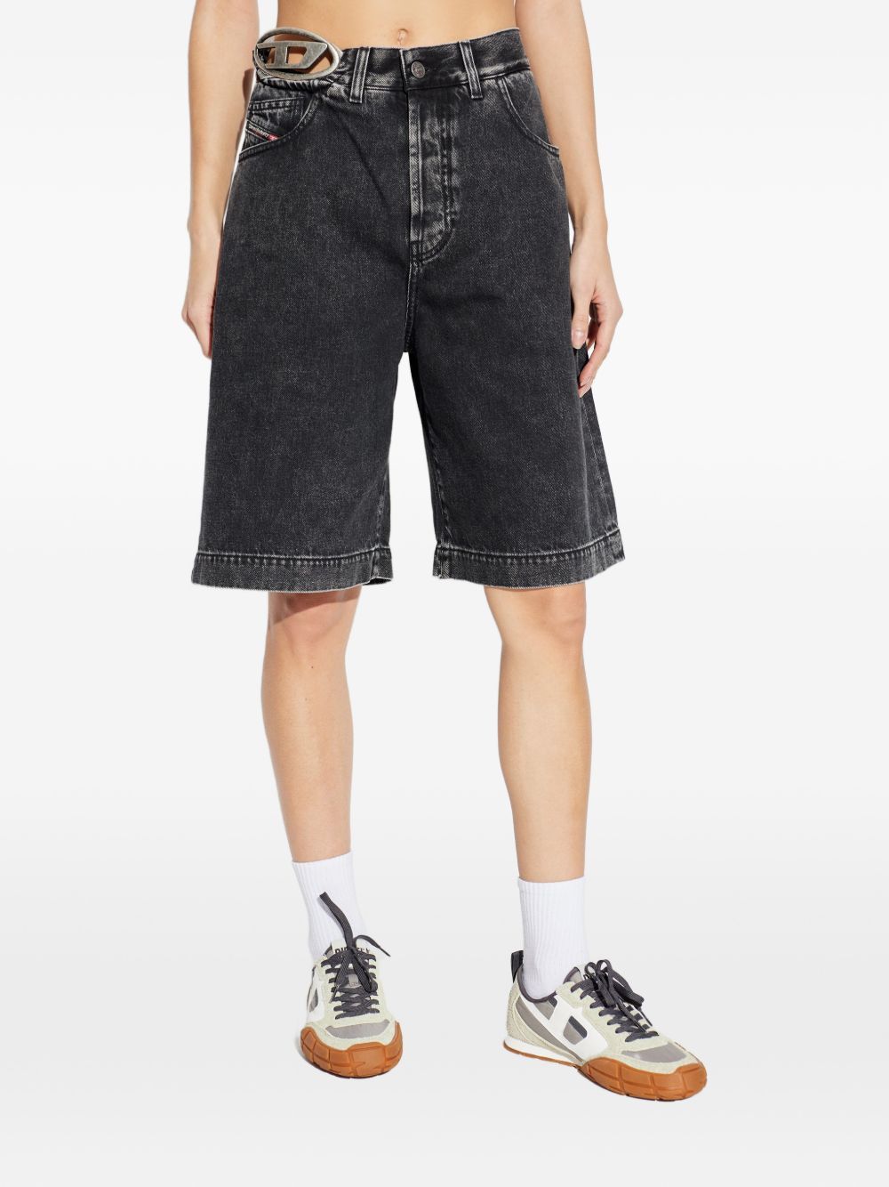 Diesel DENIM BERMUDA SHORTS Size 26" / US 2 / IT 38 - 4 Thumbnail