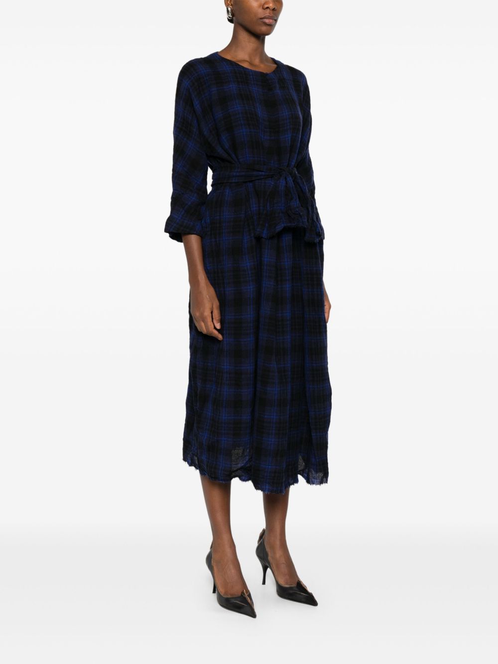 Daniela Gregis TARTAN WOOL DRESS Size M / US 6-8 / IT 42-44 - 5 Thumbnail