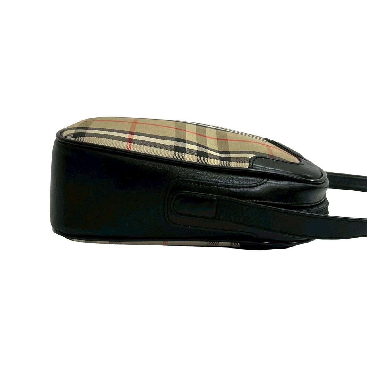 Burberry Burberry Burberrys Vintage Canvas Leather Shoulder Bag Leather Shoulder Bag DUTY FREE for USA Size ONE SIZE - 7 Thumbnail