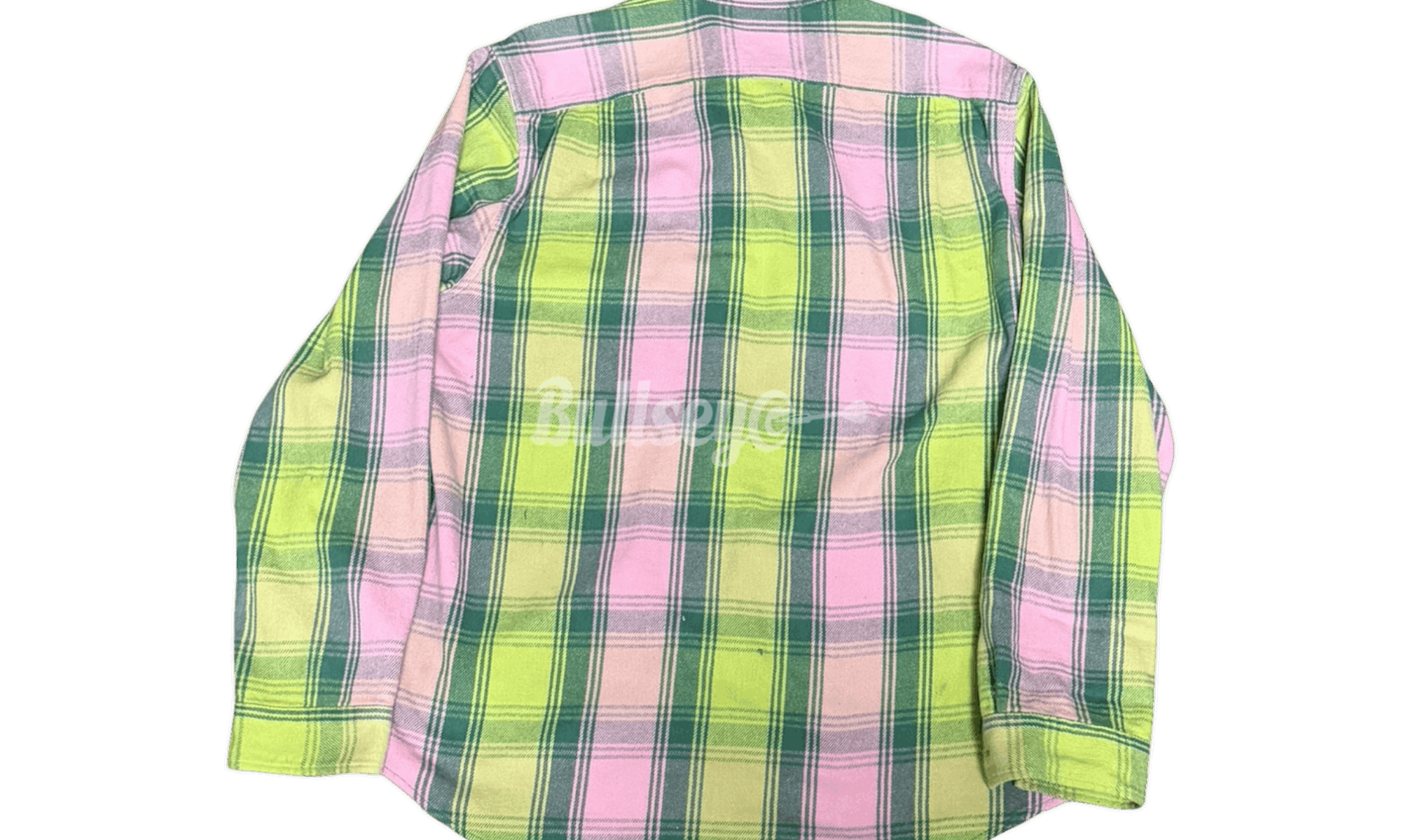 Supreme Heavyweight Flannel Shirt Green Size US XL / EU 56 / 4 - 2 Thumbnail