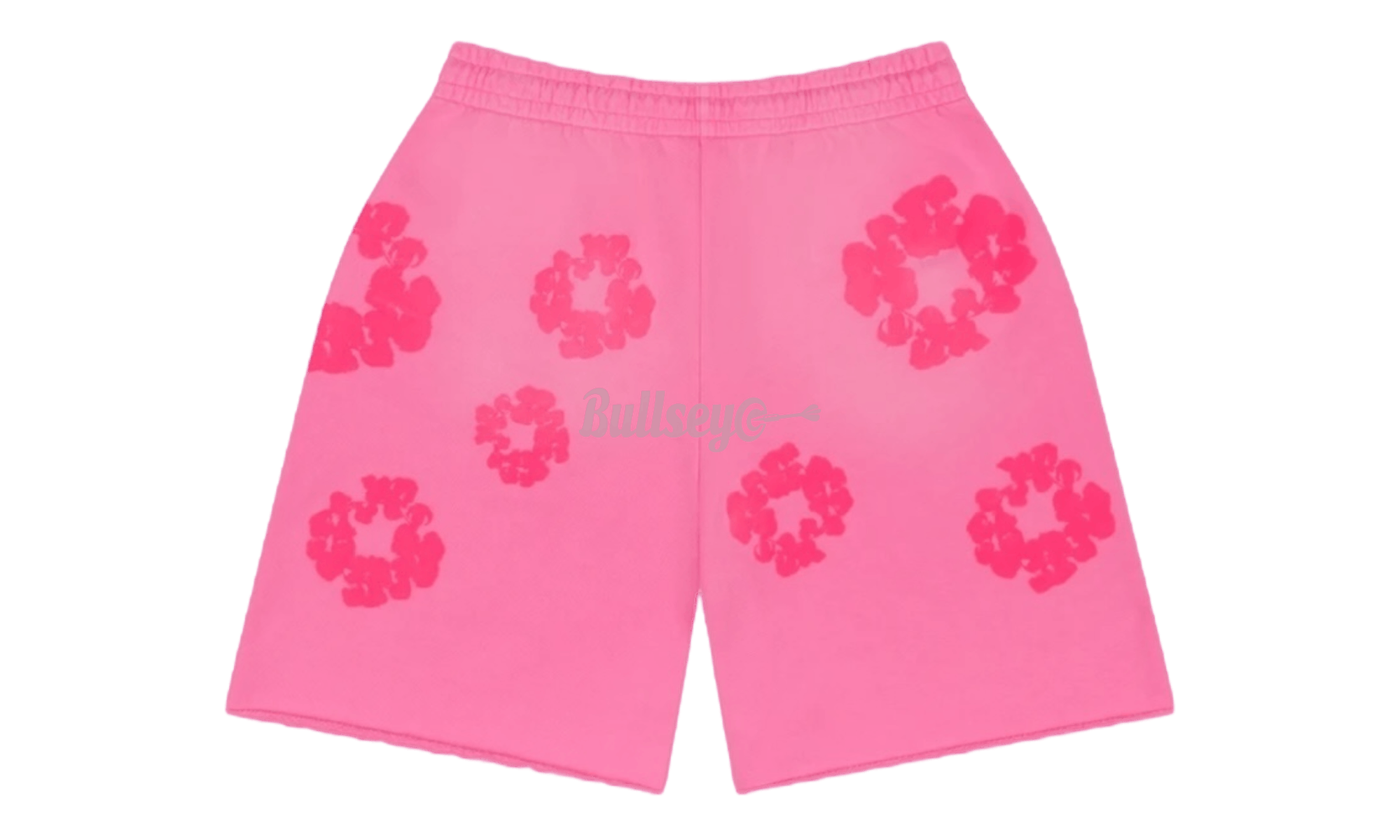 DENIM TEARS Mono Cotton Wreath Pink Shorts Size US 30 / EU 46 - 2 Thumbnail