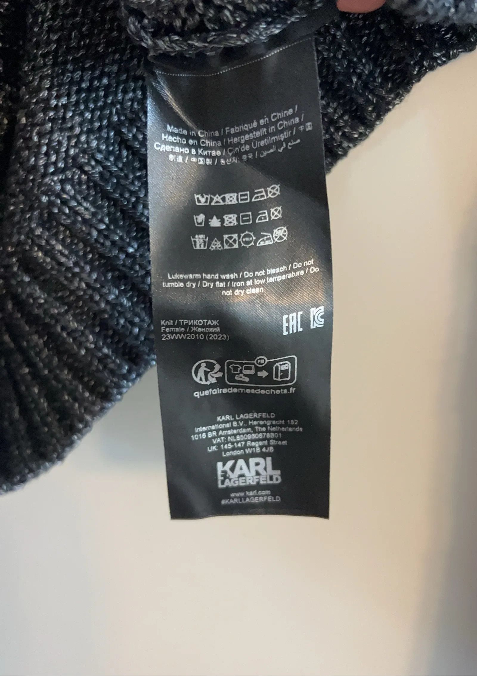 Karl Lagerfeld Karl Lagerfeld Sweater Size XS / US 0-2 / IT 36-38 - 3 Thumbnail