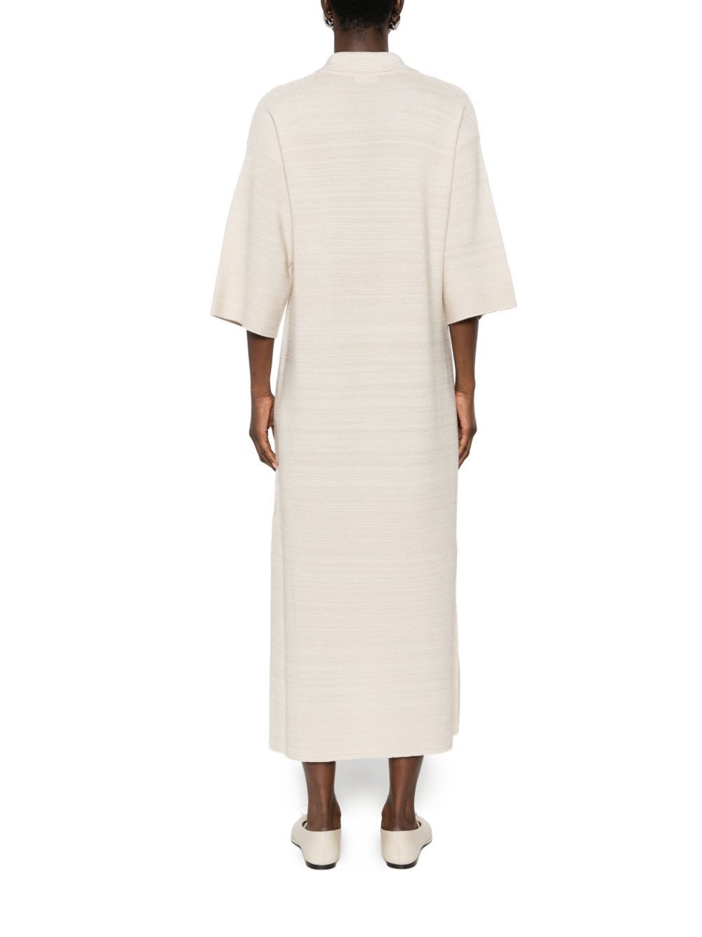 Fabiana Filippi WOOL AND COTTON SHIRTDRESS Size S / US 4 / IT 40 - 5 Thumbnail