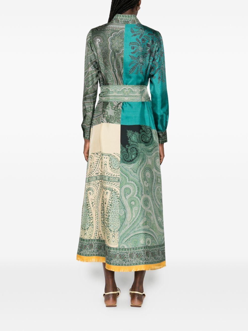 Pierre-Louis Mascia PRINTED SILK DRESS Size S / US 4 / IT 40 - 5 Thumbnail