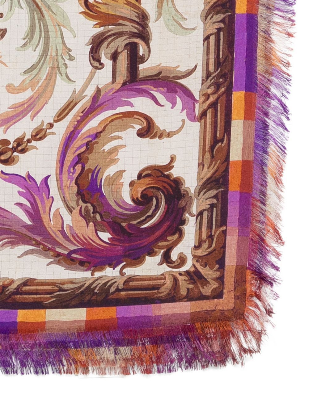 Pierre-Louis Mascia PRINTED SILK STOLE Size ONE SIZE - 3 Thumbnail