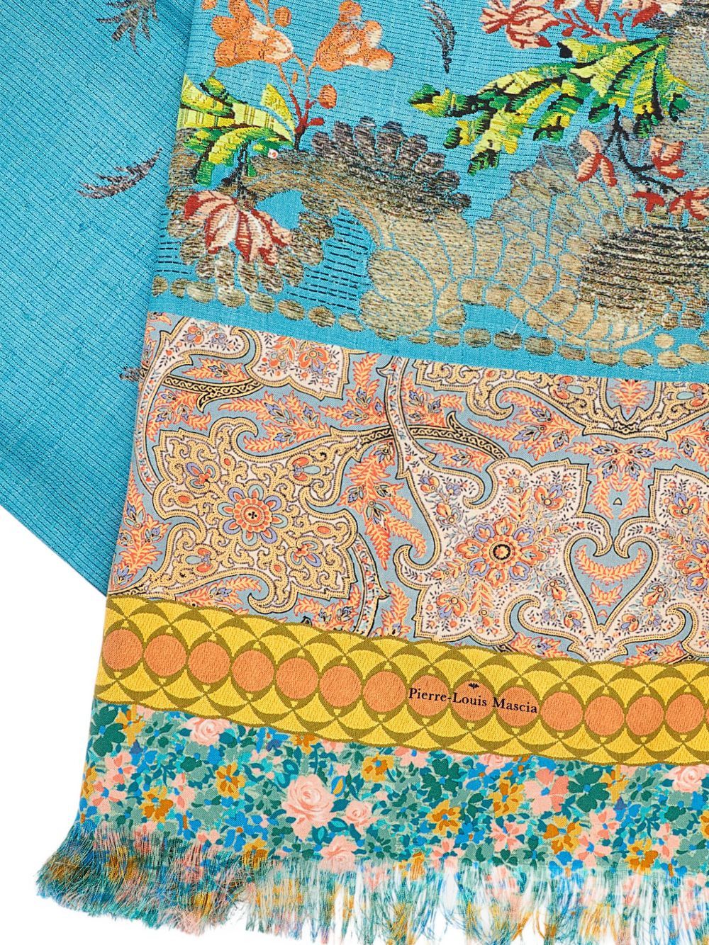 Pierre-Louis Mascia PRINTED SILK STOLE Size ONE SIZE - 2 Thumbnail