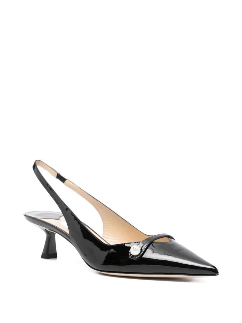 Jimmy Choo AMITA PATENT LEATHER PUMPS Size US 6 / IT 36 - 4 Thumbnail
