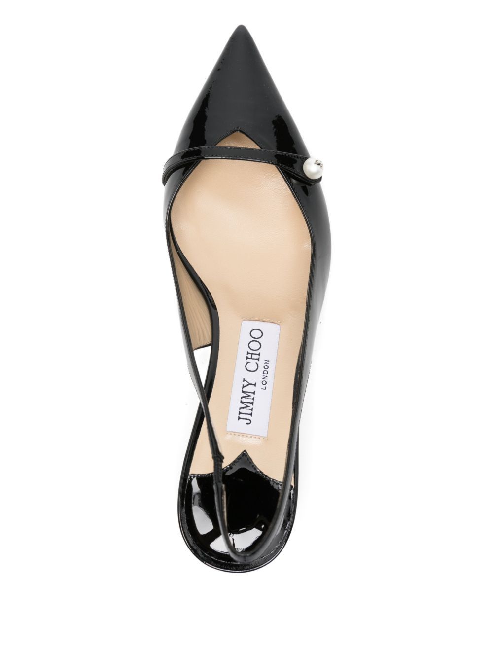 Jimmy Choo AMITA PATENT LEATHER PUMPS Size US 6 / IT 36 - 3 Thumbnail