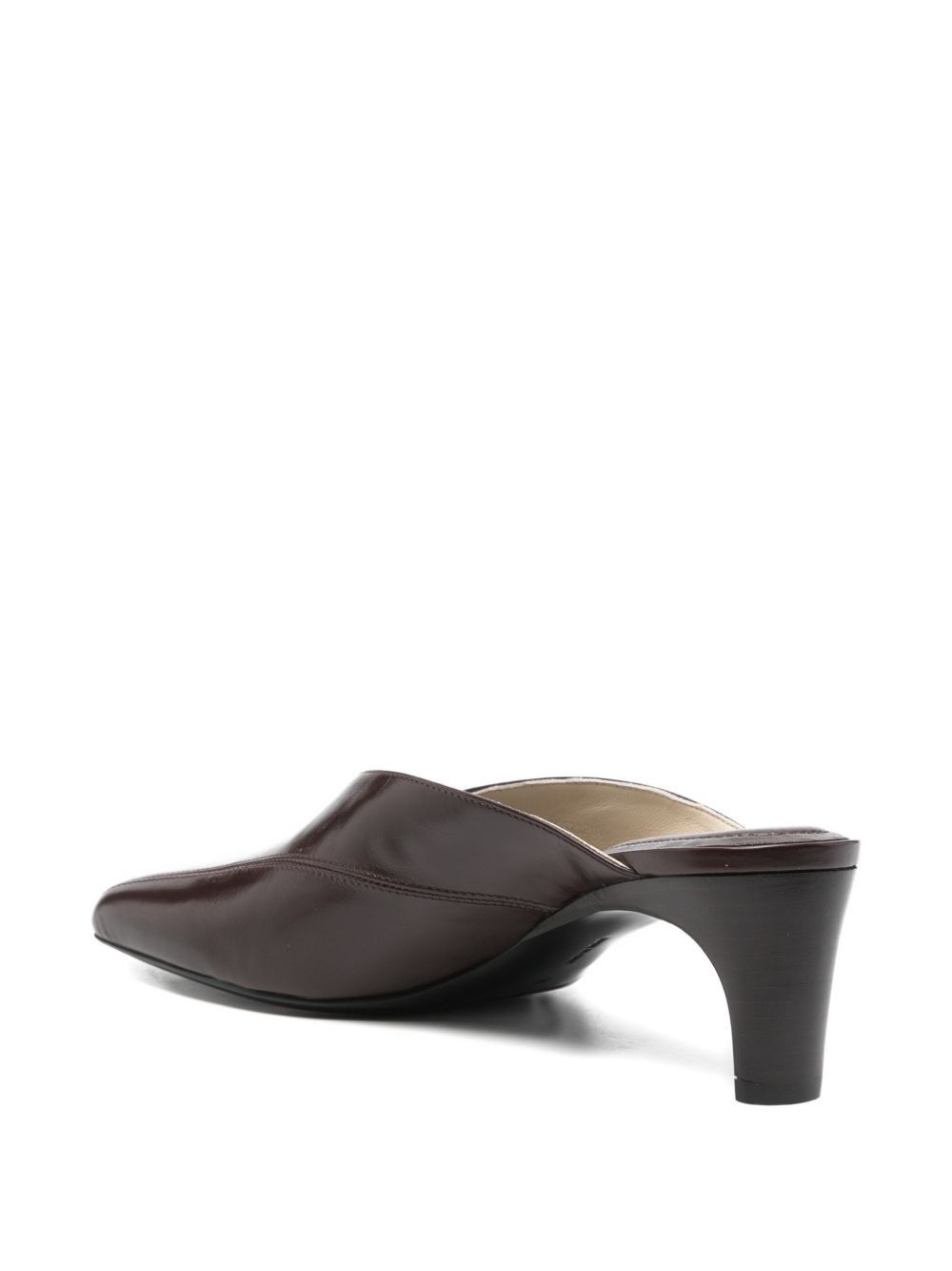 Phoebe Philo TILT LEATHER MULES Size US 9 / IT 39 - 2 Thumbnail