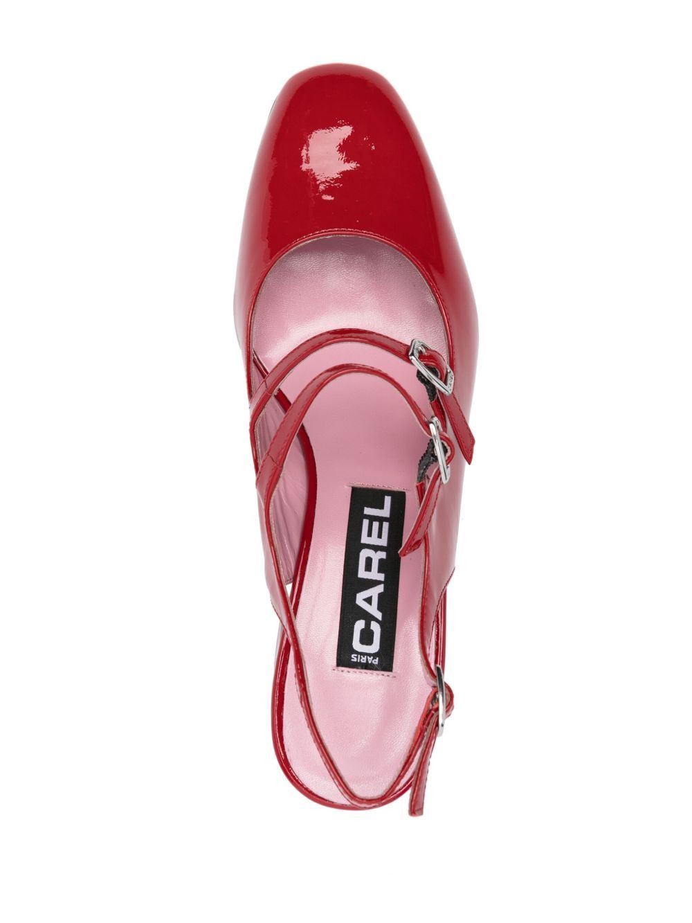 Carel Paris BANANA PATENT LEATHET PUMPS Size US 6 / IT 36 - 4 Thumbnail