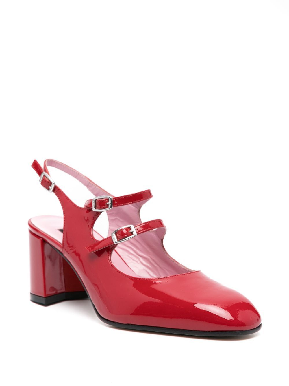 Carel Paris BANANA PATENT LEATHET PUMPS Size US 8.5 / IT 38.5 - 3 Thumbnail