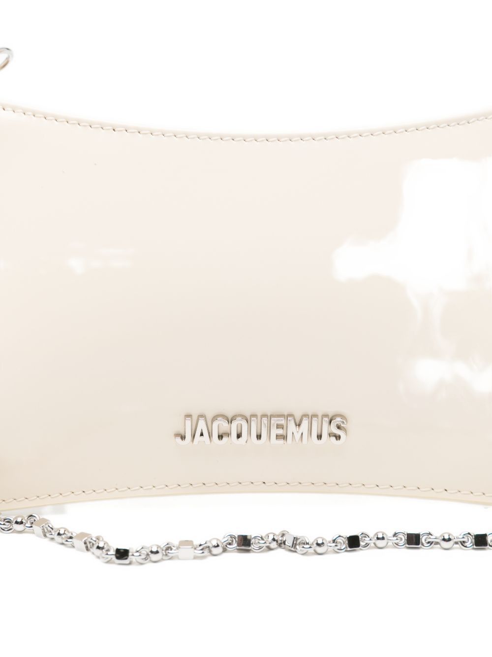 Jacquemus LE PETIT BISOU CHAINE LEATHER SHOULDER BAG Size ONE SIZE - 3 Thumbnail