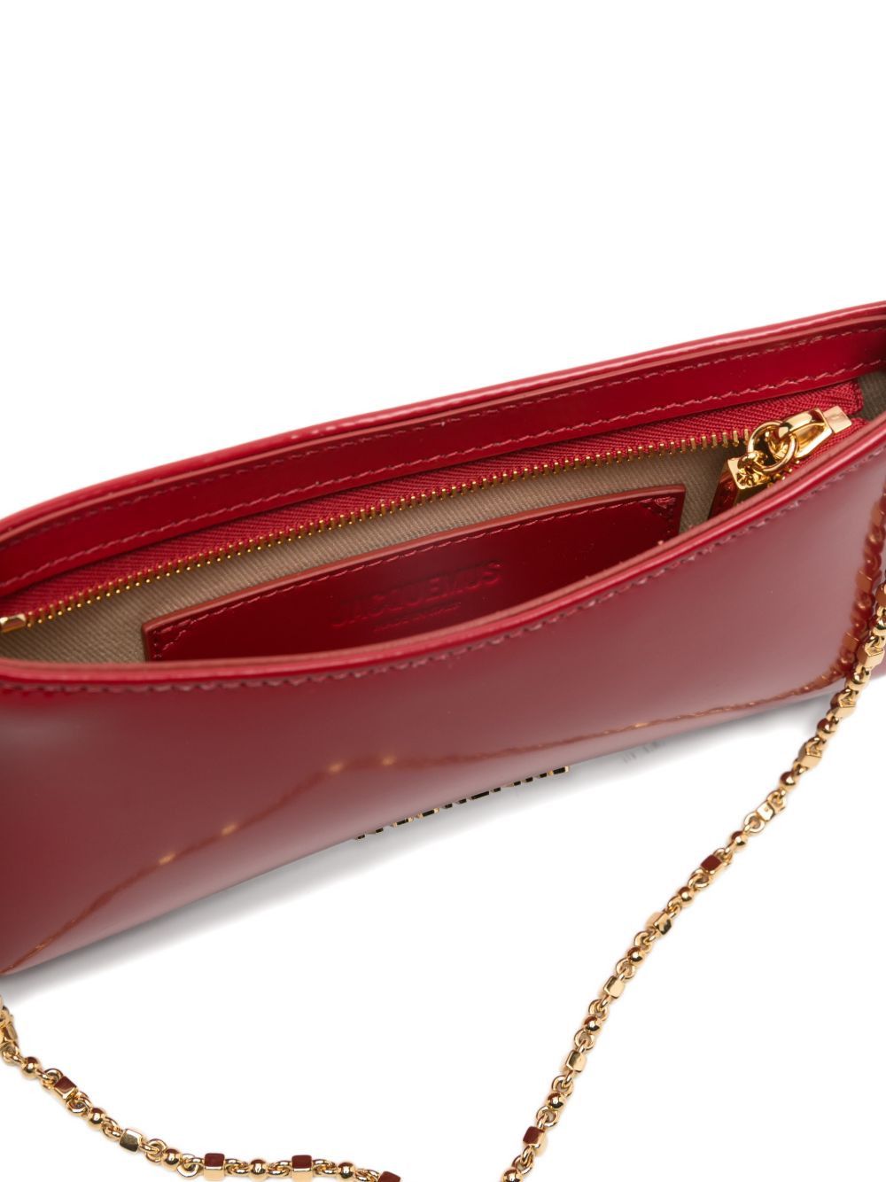 Jacquemus LE PETIT BISOU CHAINE LEATHER SHOULDER BAG Size ONE SIZE - 3 Thumbnail