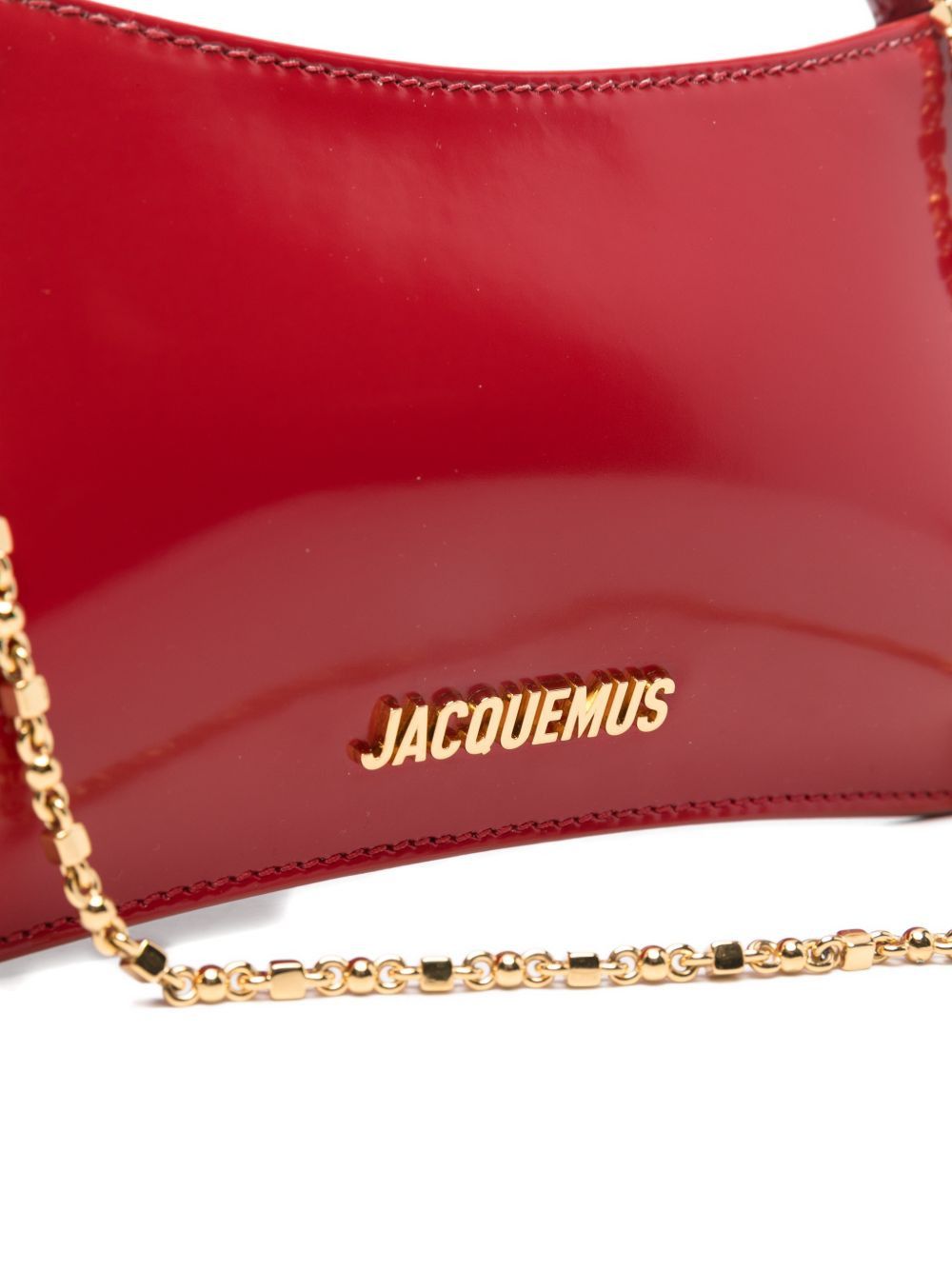 Jacquemus LE PETIT BISOU CHAINE LEATHER SHOULDER BAG Size ONE SIZE - 4 Thumbnail