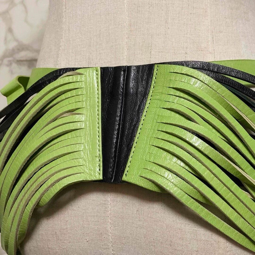 Issey Miyake Issey Miyake 90s Retro Double Buckle Belt Size ONE SIZE - 4 Thumbnail