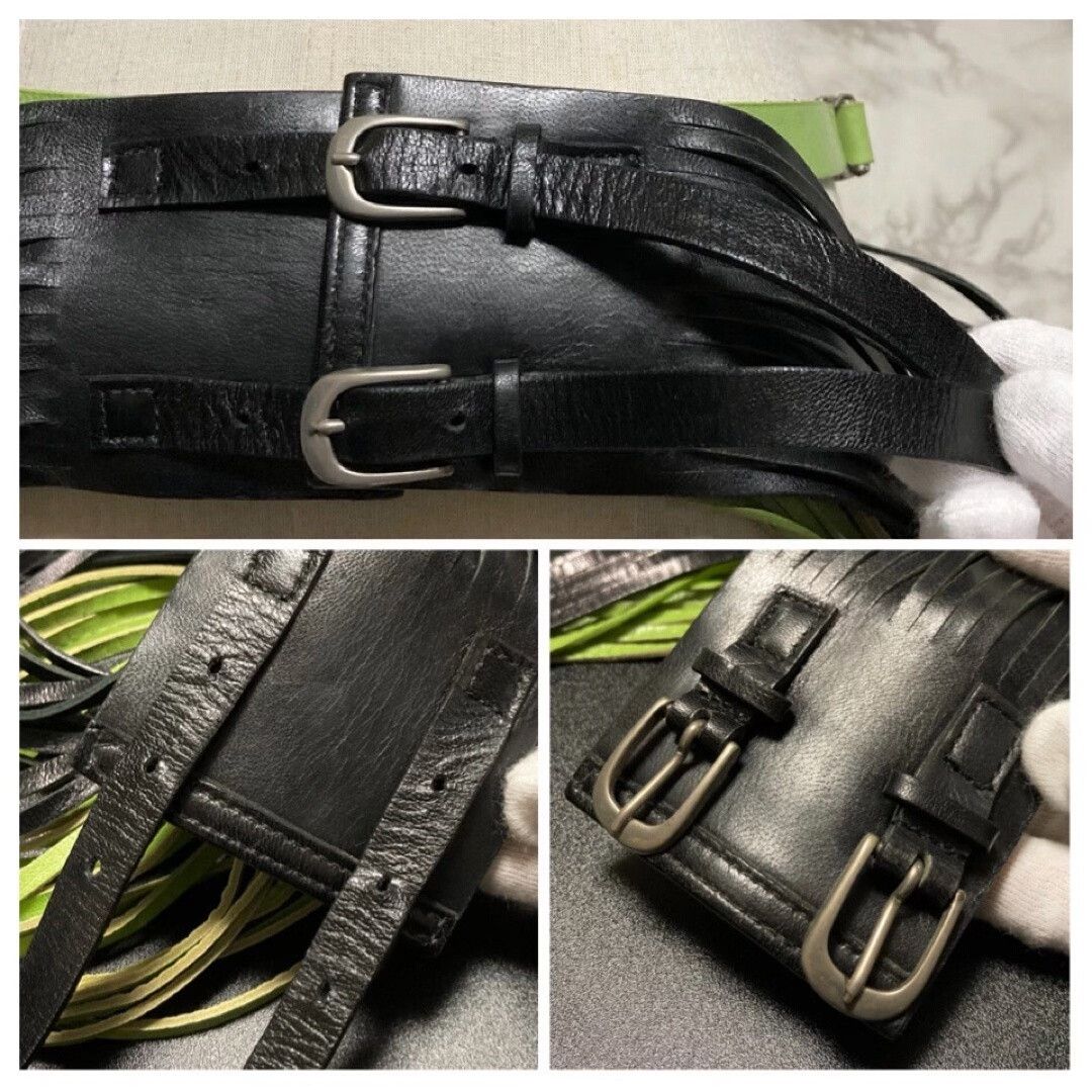 Issey Miyake Issey Miyake 90s Retro Double Buckle Belt Size ONE SIZE - 5 Thumbnail