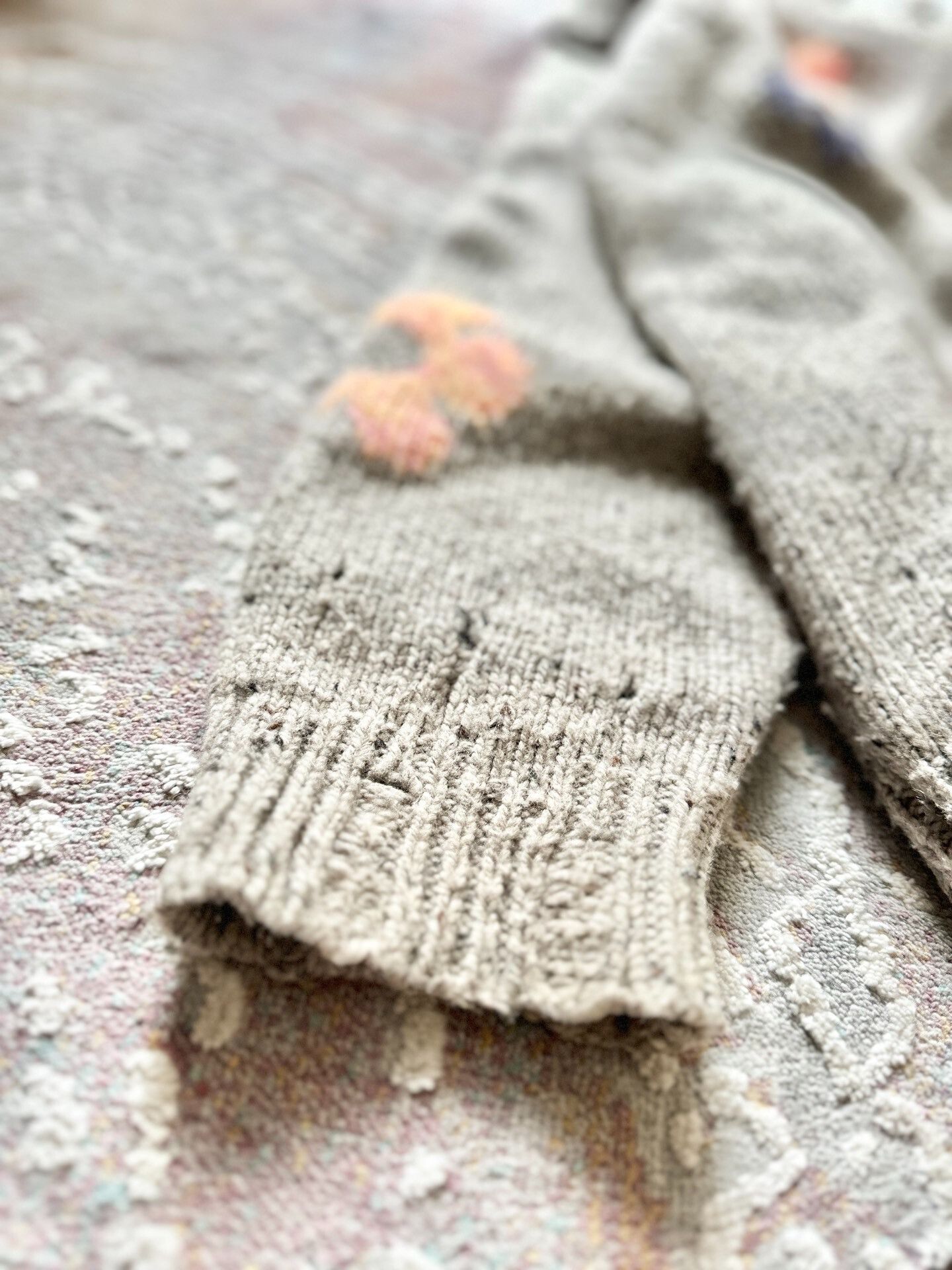Undercover Undercover Knit Sweater with Floral Patterns Size M / US 6-8 / IT 42-44 - 3 Thumbnail